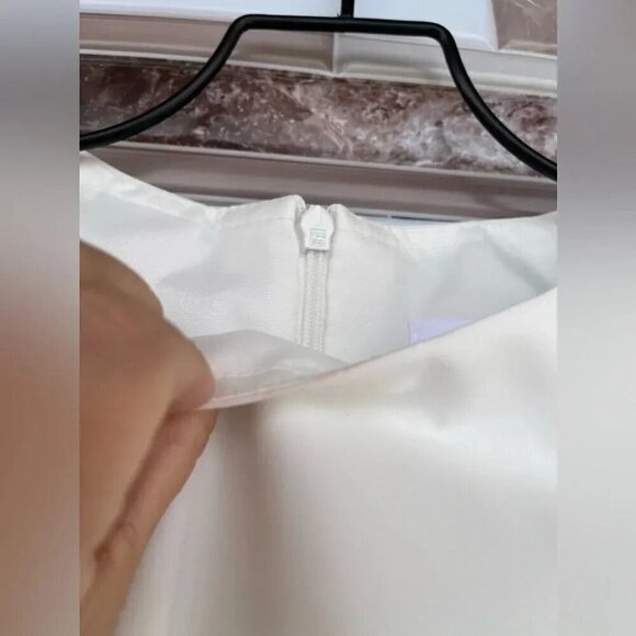 LAN TING BRIDE OFFWHITE DRESS SMALL - Picture 5 of 9